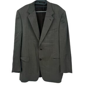 Canali Grey Wool Suit Jacket